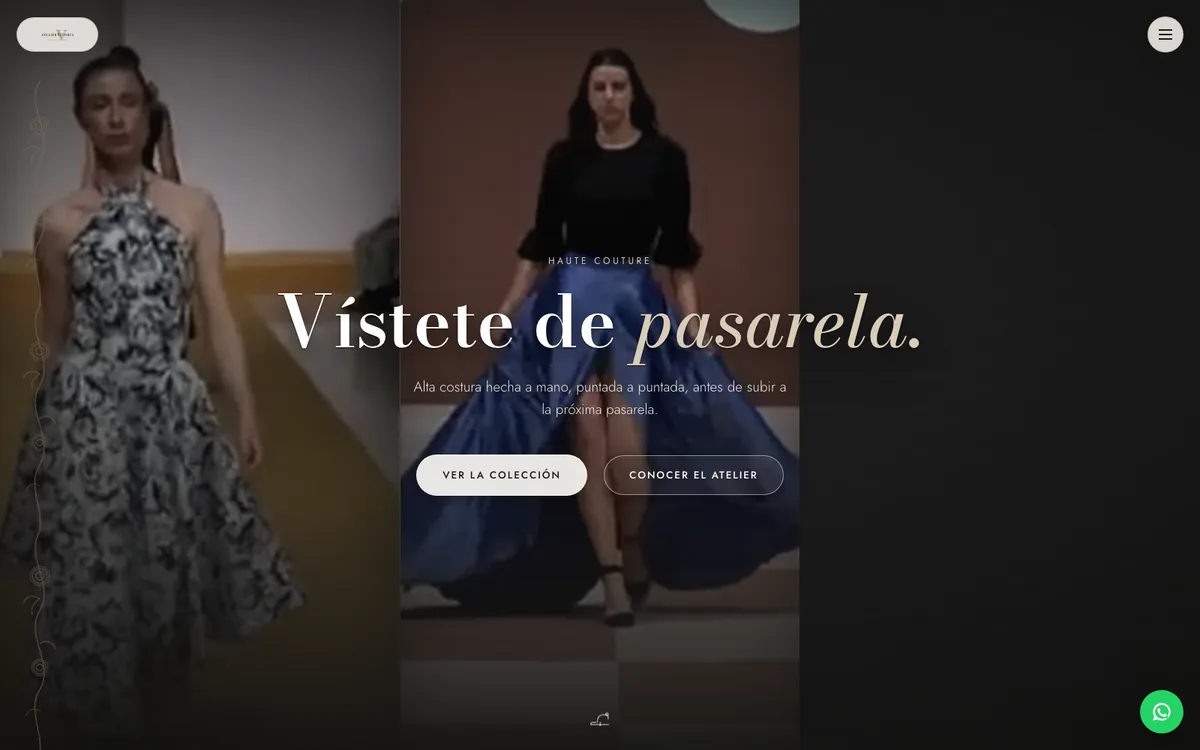 Sitio real de Atelier Vitoria